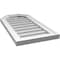 Ekena Millwork Octagonal Top Surface Mount PVC Gable Vent w/ 2"W x 1-1/2"P Brickmould Frame, 14"W x 28"H GVPOT14X2802SN - alternate 5